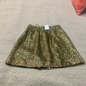 J Crew Sequin Skirt